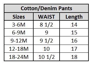 Infant Boys Denim Stretch Pant Lets Work-DARK BLUE