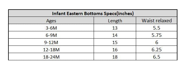 Infant Boys Cotton Eastern Bottoms-Off White