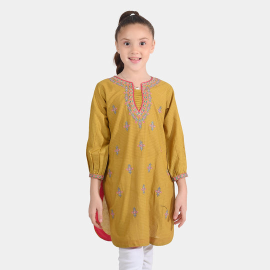 Girls Cotton Emb Kurti Maheru-Dhani