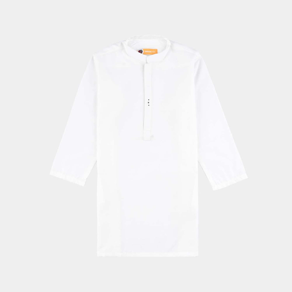 Boys Poly Viscose 3 Piece Suit-White