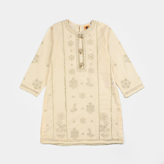 Girls Cotton Poplin 3Pcs Reet-OFF-White