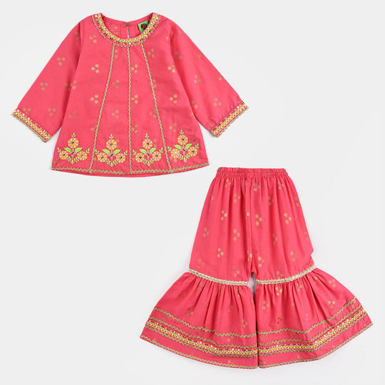 Infant Girls Jacquard 2Pcs Haya