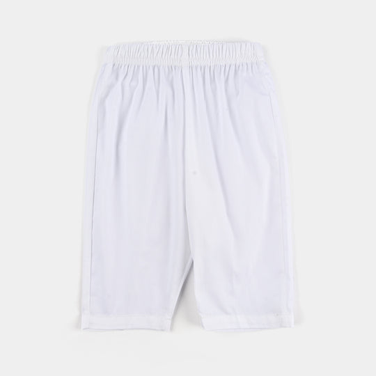 Infant Boys 3 Cotton Poplin Piece Suit (Azadi)-WHITE
