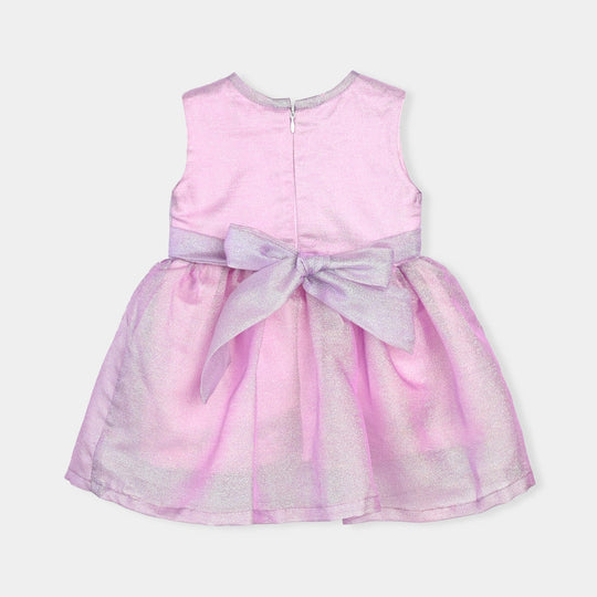 Infant Girls Organza Fancy Frock-Freedom - Lilac