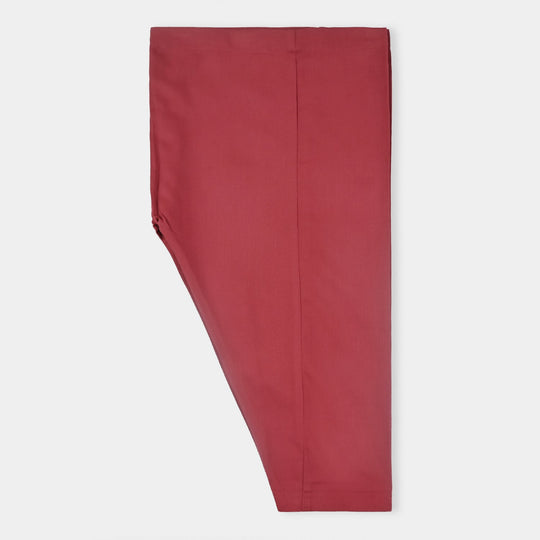 Boys Cotton Poplin Suit (Metal Stud)-MAROON